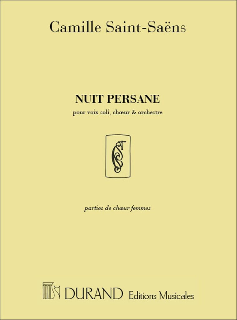 Nuit Persane Choeur Fe
